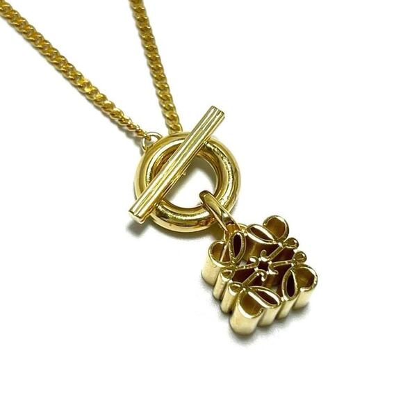 LOEWE Gold Necklace - Picture 1 of 9